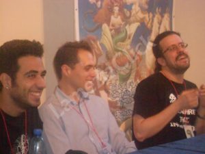 Danilo Sirianni e Salvatore Capolupo autori di un web fumetto interattivo di nome ZED