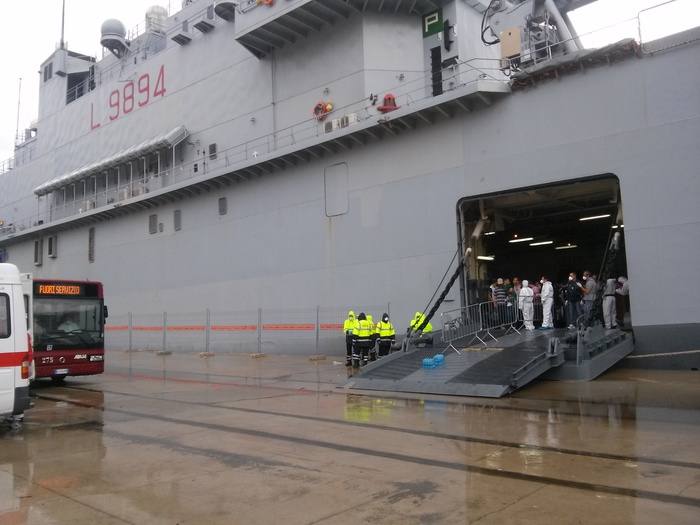 sbarco migranti