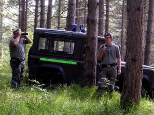 Uomini del Corpo Forestale dello Stato