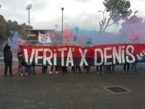 Intitolazione piazza Cosenza a Denis Bergamini