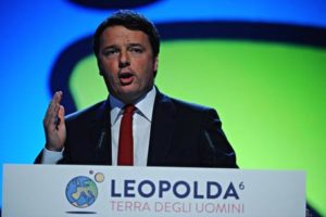 Matteo Renzi at Leopolda