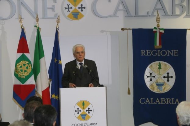 Mattarella inaugura nuova sede uffici Catanzaro