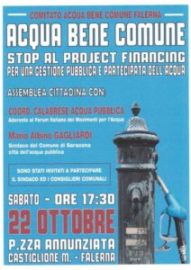 Locandina evento 22 ottobre