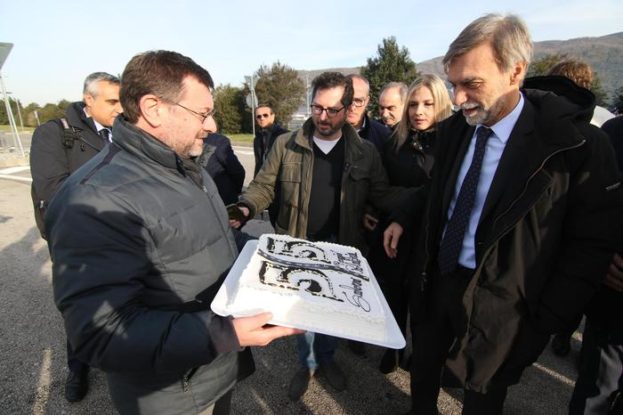 Presentazione del completamento dell'Autostrada Salerno-Reggio Calabria
